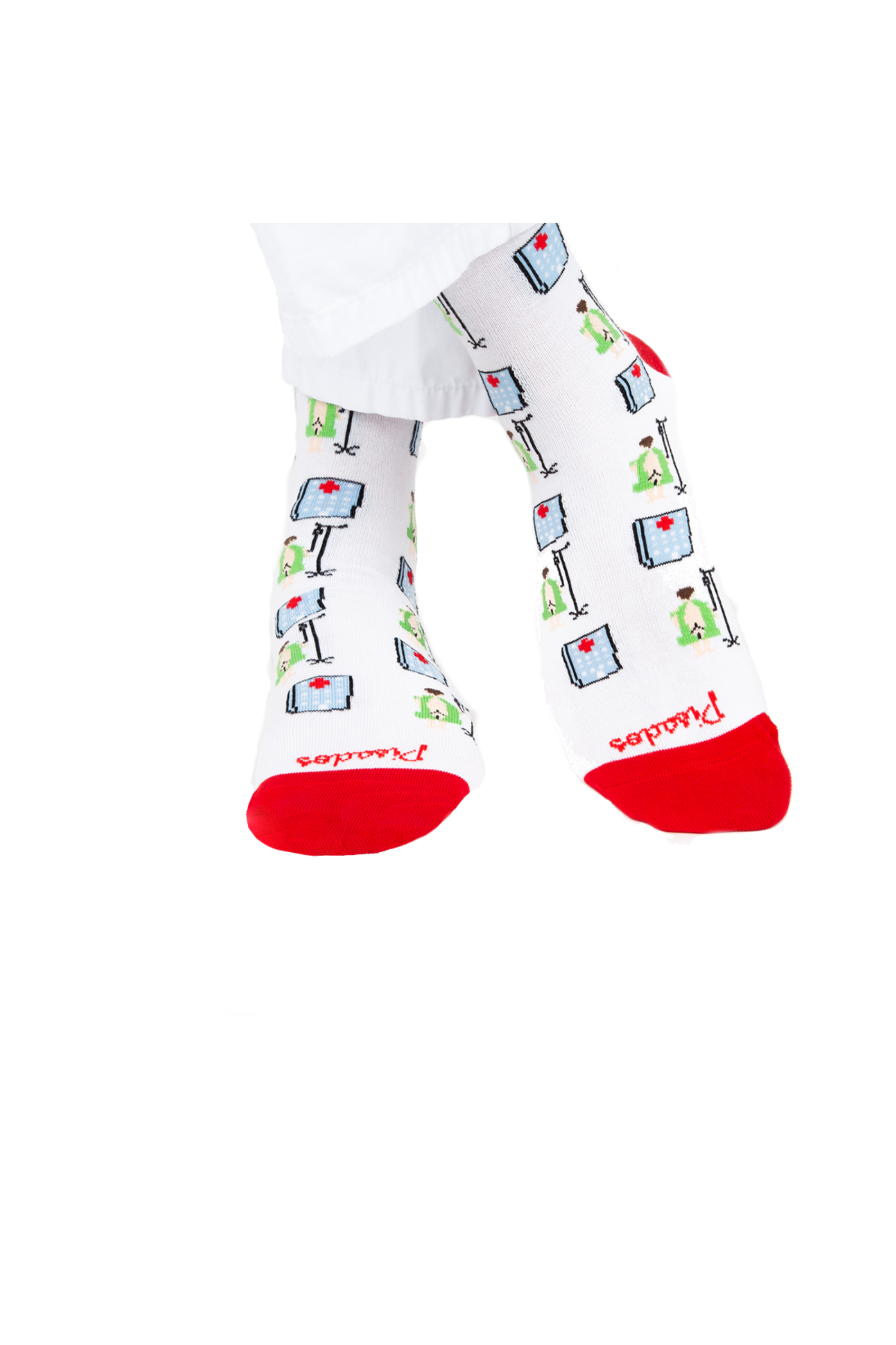 Enfermania Culito Sano chaussettes fantaisie imprimées 36-40