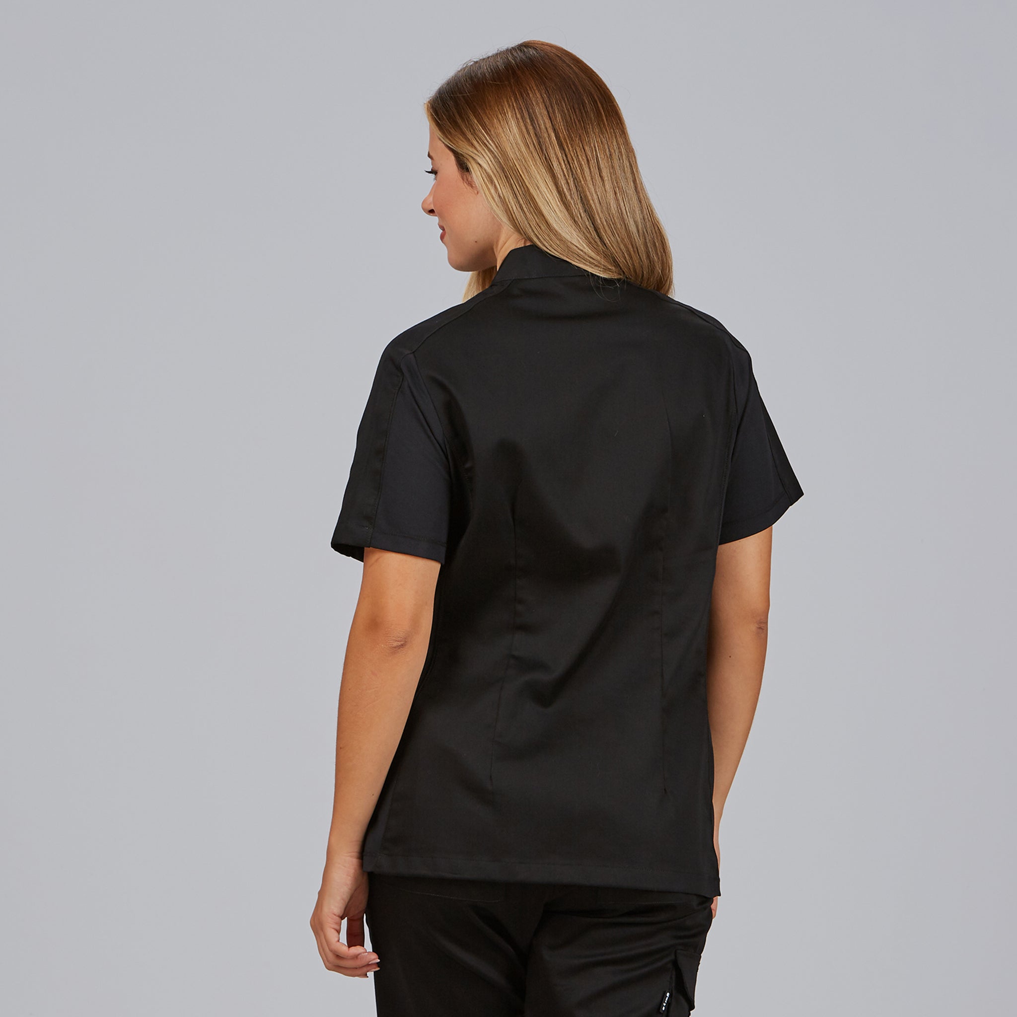 Gary's Aisa blouse femme noire coton manches raglan
