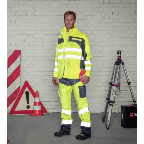 Würth MODYF Fluo softshell haute-visibilité jaune coupe-vent
