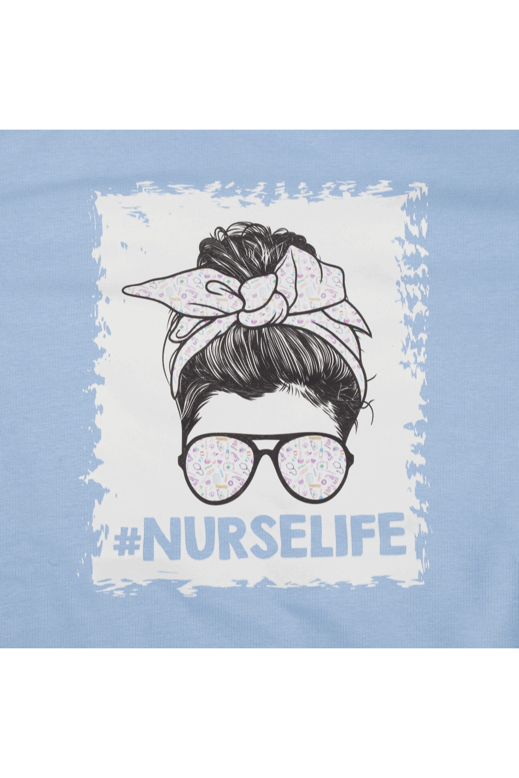 Enfermania Ropa sweat infirmiere bleu felpa unisexe kawaii