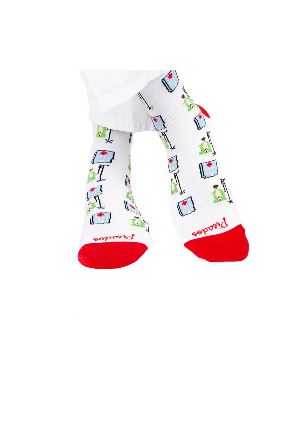 Enfermania Culito Sano chaussettes fantaisie imprimées 36-40