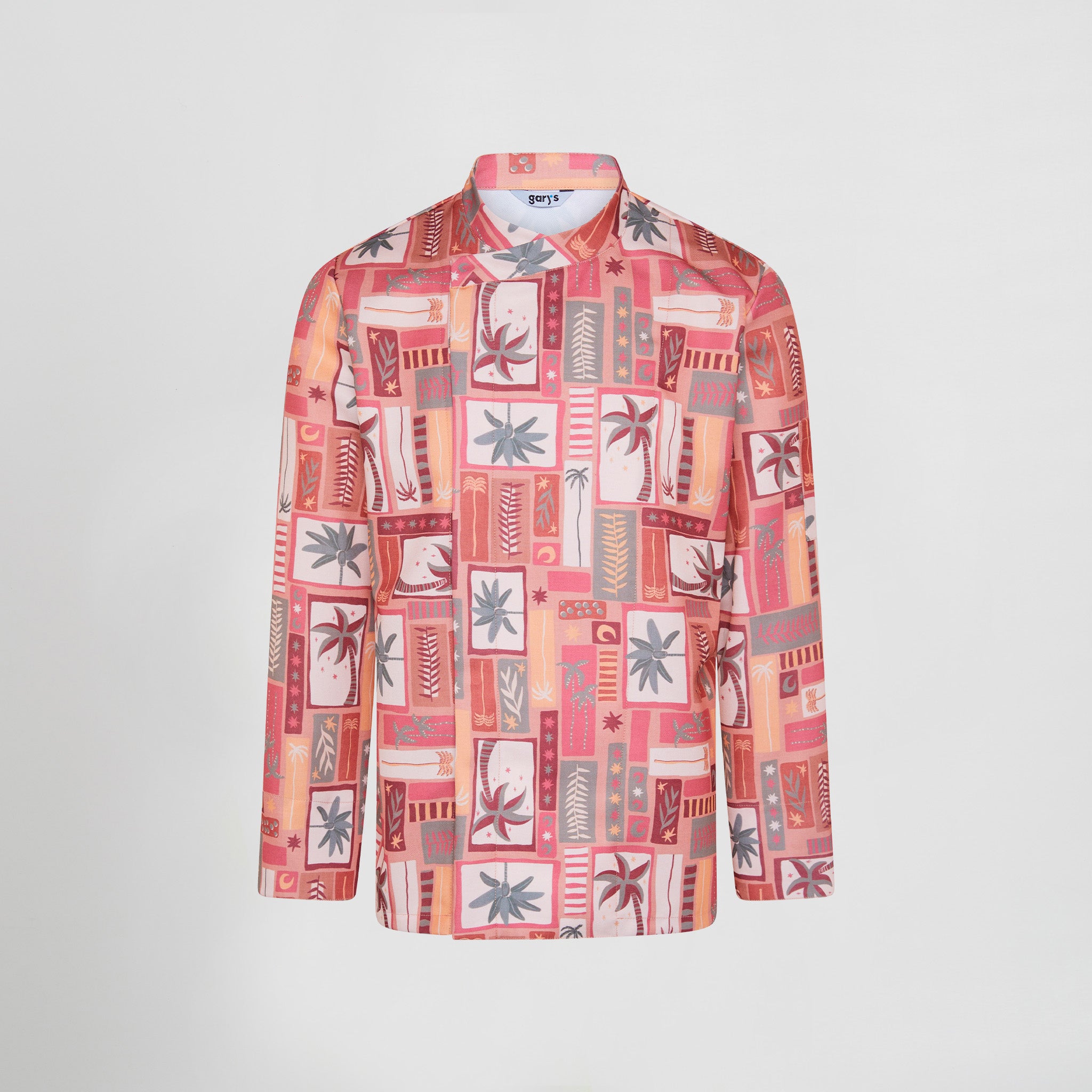 Gary's Vazquez veste de cuisine imprimé Alcachofa coton bio