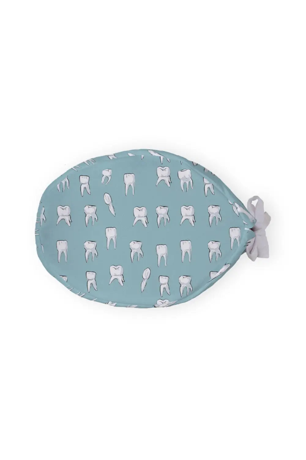 Aelin Paris calot de bloc vert turquoise imprimé dents