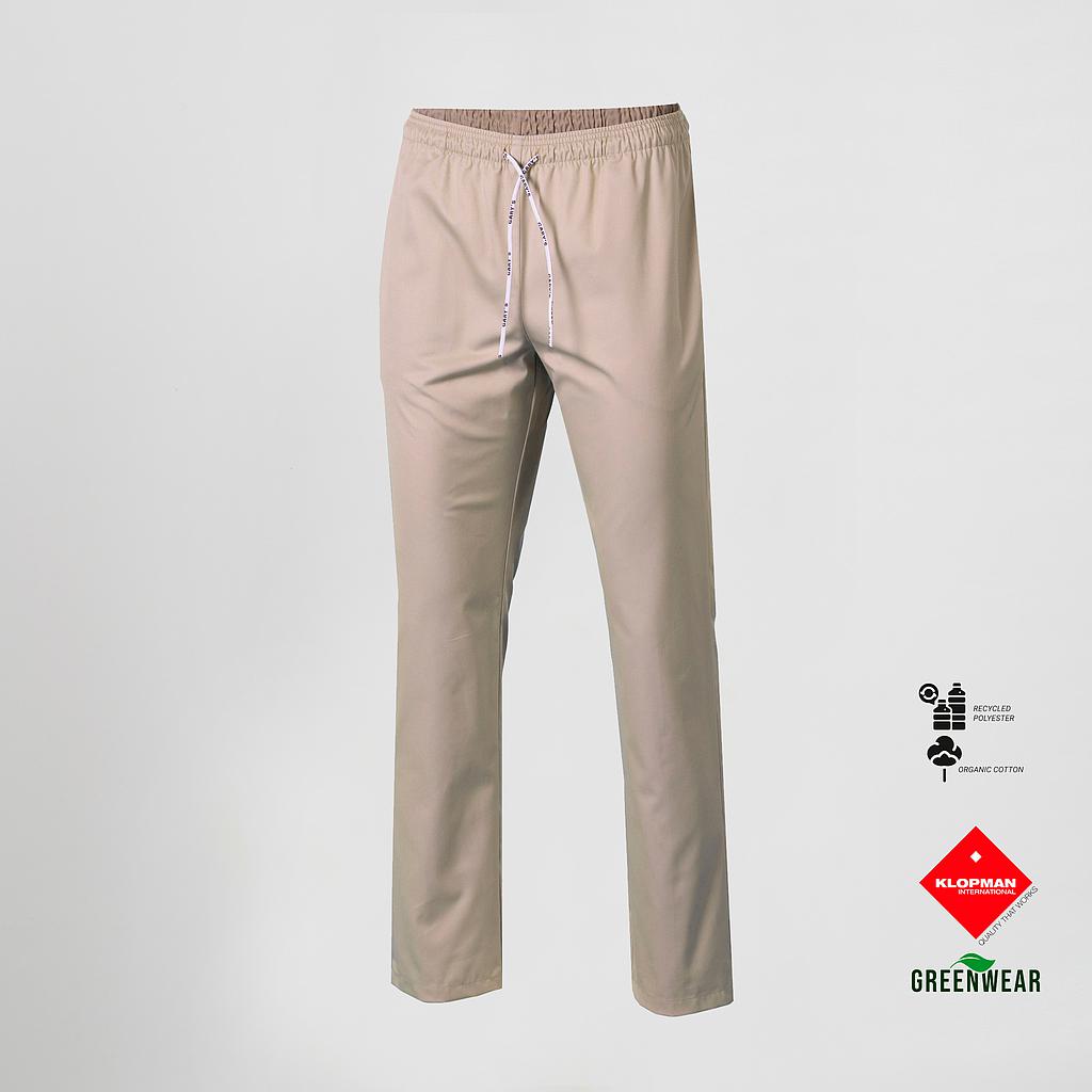 Gary's Naturewear pantalon unisexe blanc coton bio