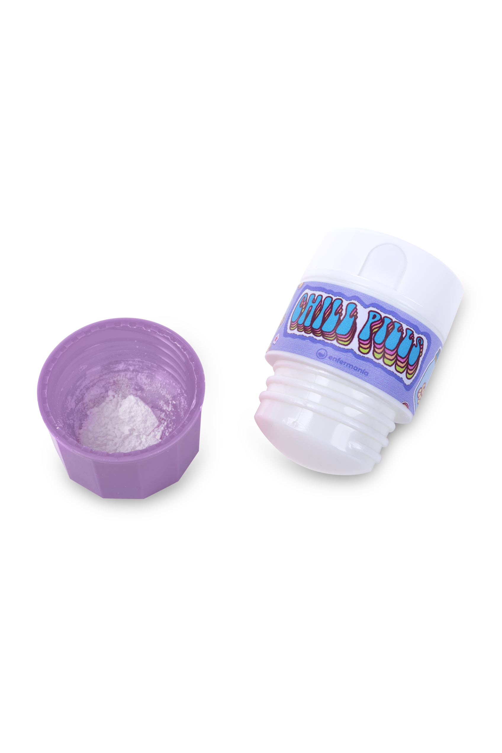 Enfermania Accesorios Pill Kit broyeur pilule blanc Chill compact