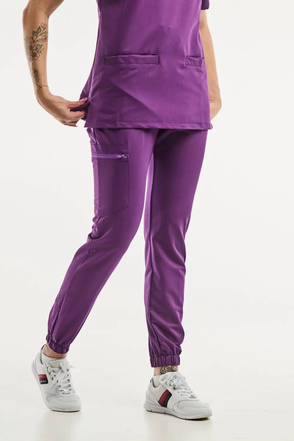 Aelin Slimfit NEW pantalon médical violet