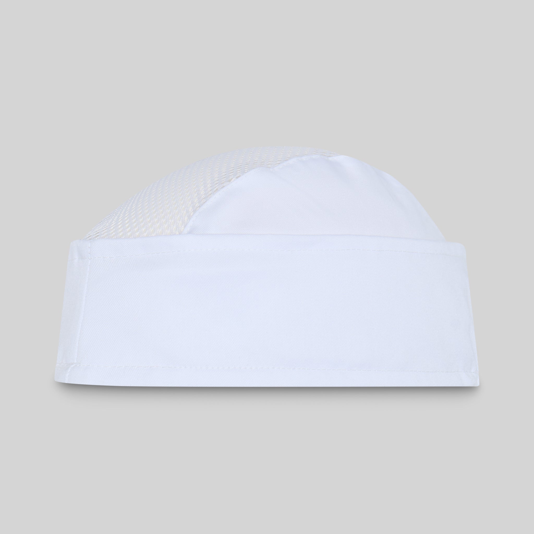 Gary's Hat With Elastic Calot Cuisine Blanc Lot 6 Aéré