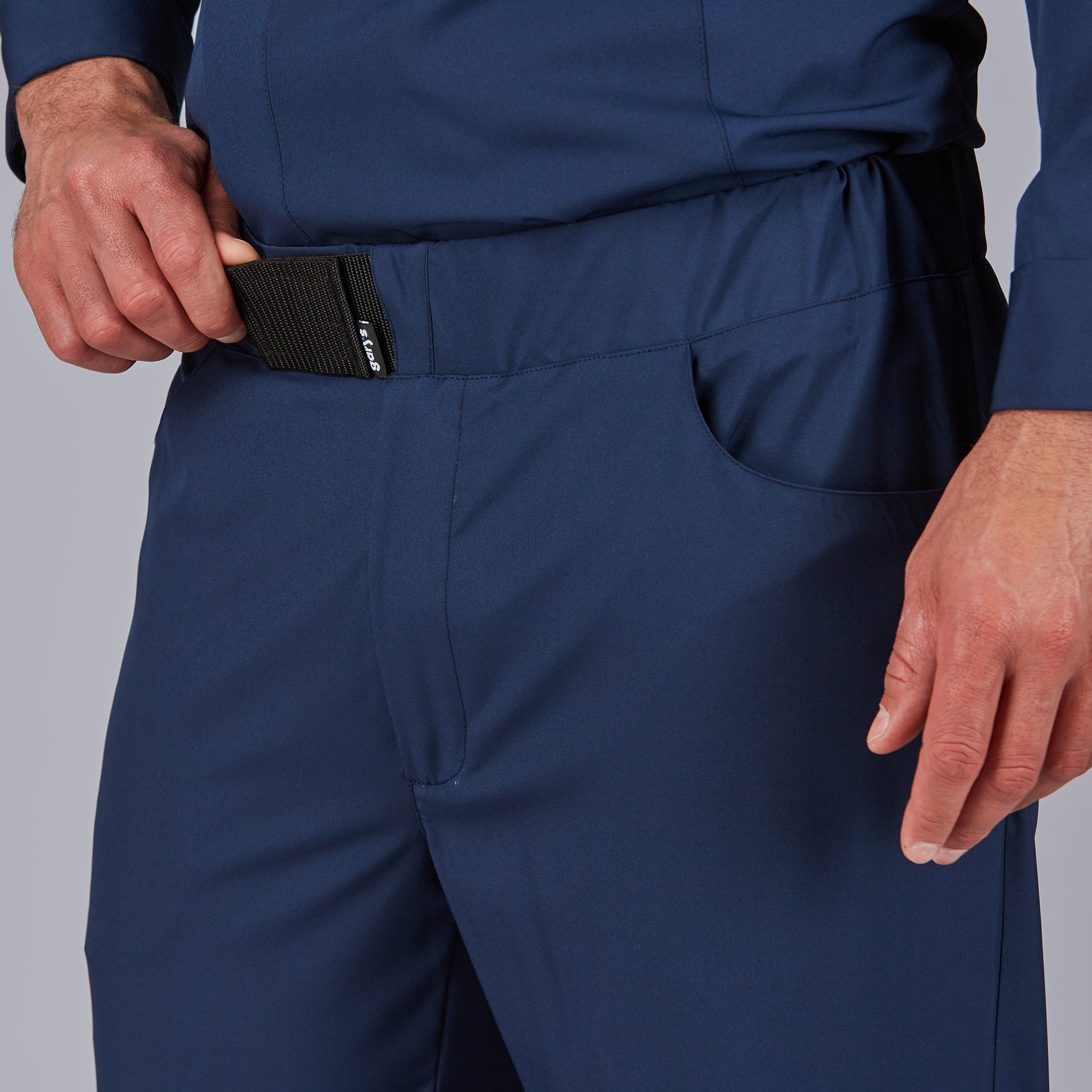 Gary's Pants Pantalon taille réglable noir élastique