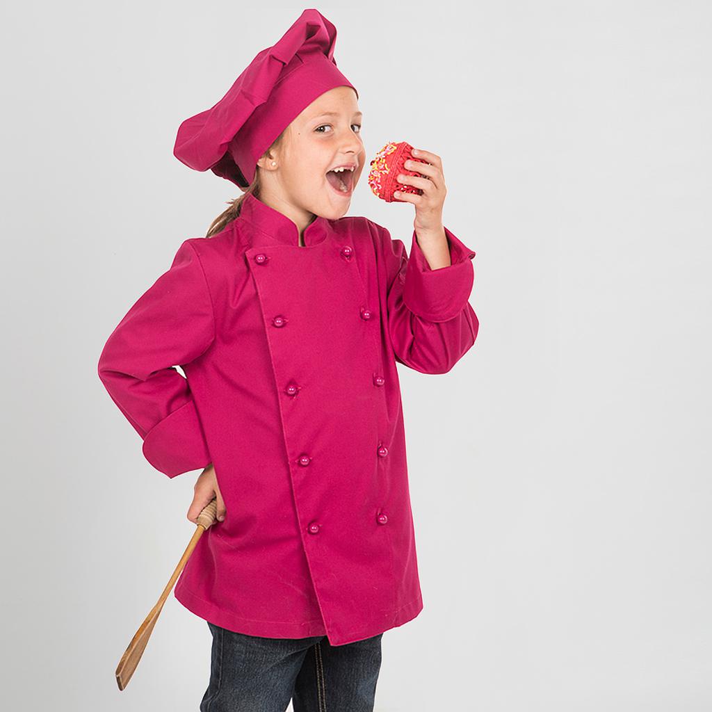 GARY'S Children veste chef enfant orange 4