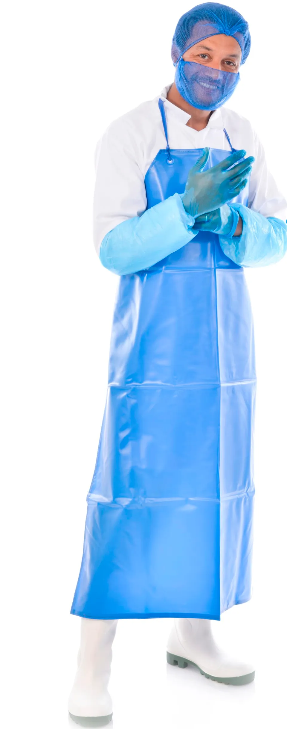 Lion Haircare 60006 tablier PVC long anti-éclaboussures