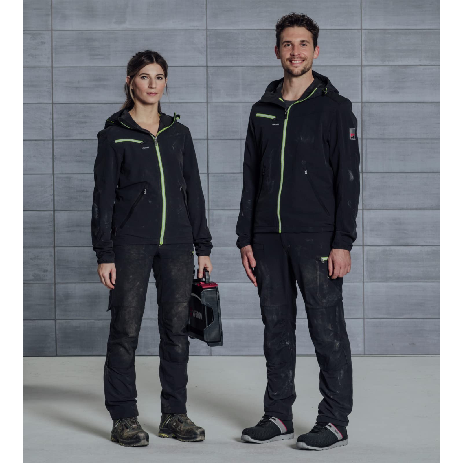 Würth MODYF Stretch Evolution softshell anthracite lime M
