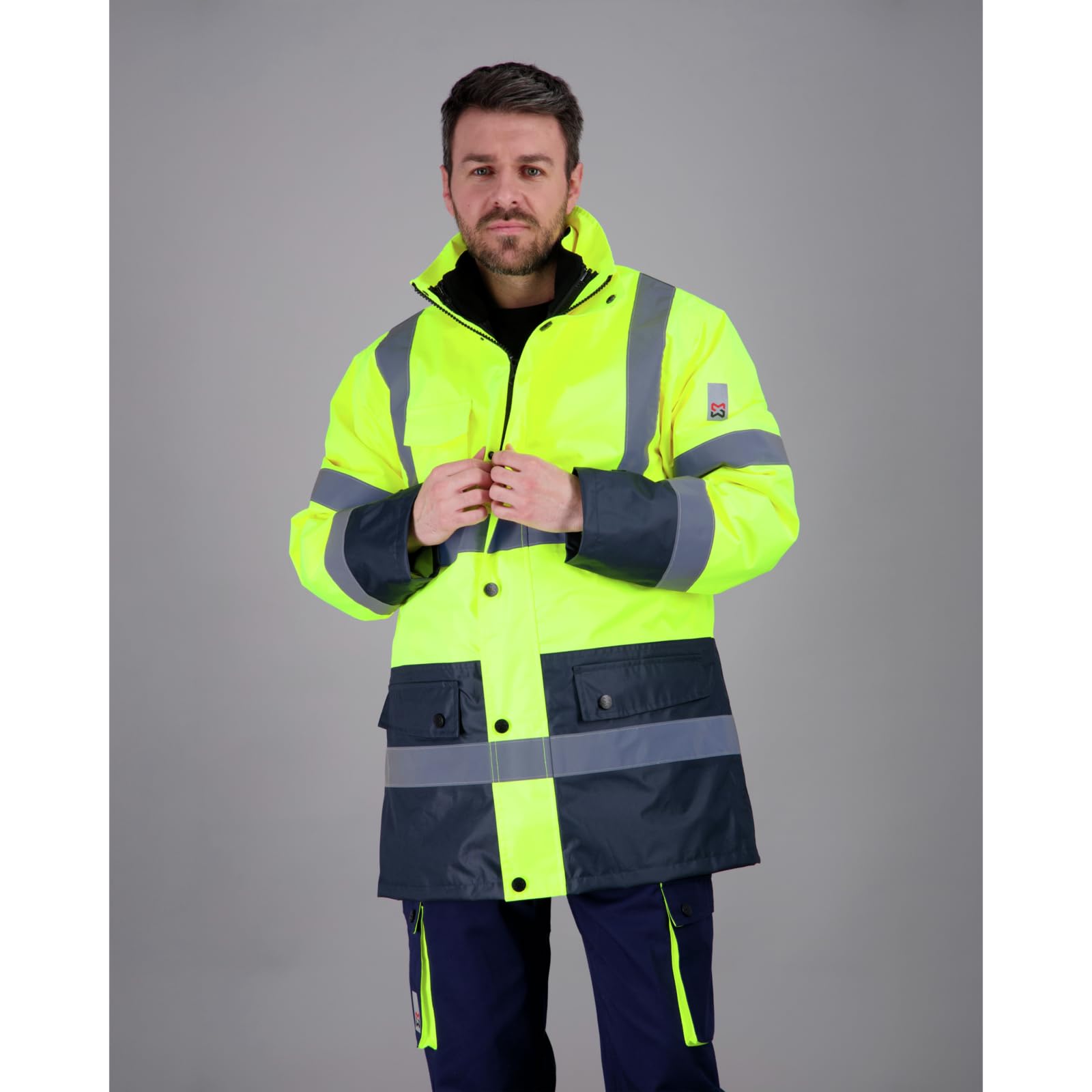 Würth MODYF Lumen Parka 4 en 1 jaune 3XL haute visibilité