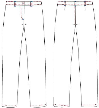 GARY'S Naturewear pantalon travail femme microfibre noir