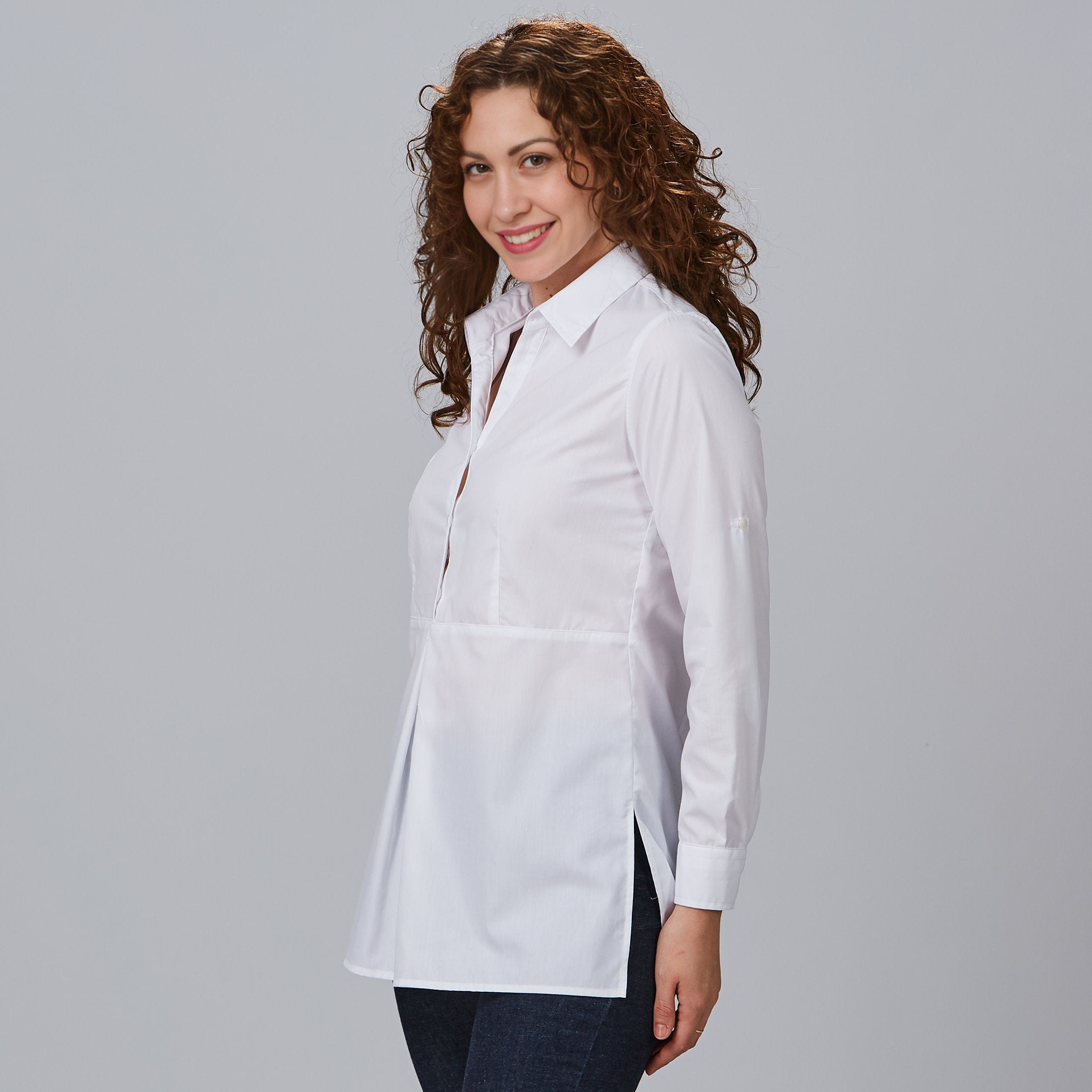 GARY'S Livia chemise femme travail noire manches M