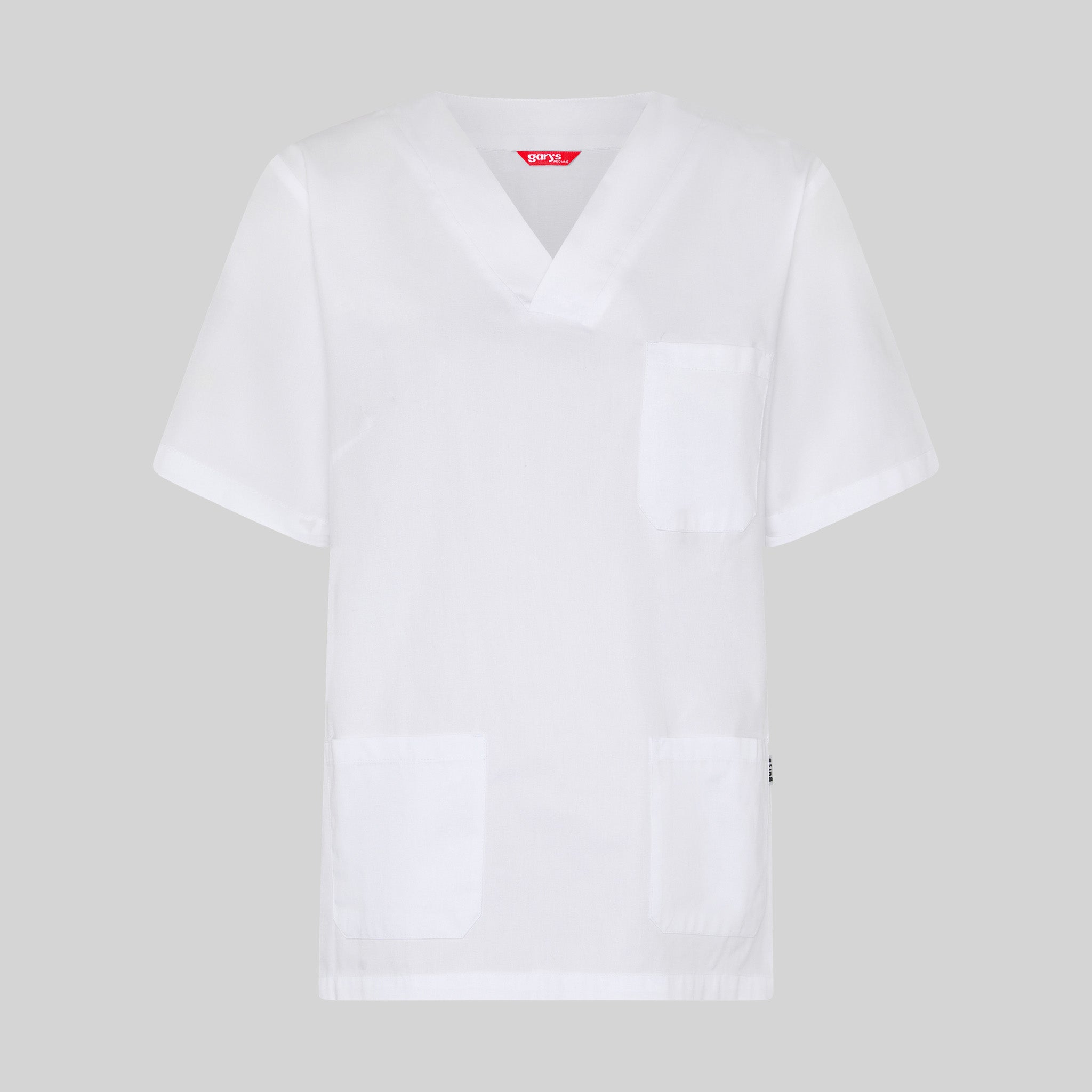 Gary's Medical Blouse médicale femme blanche manches courtes