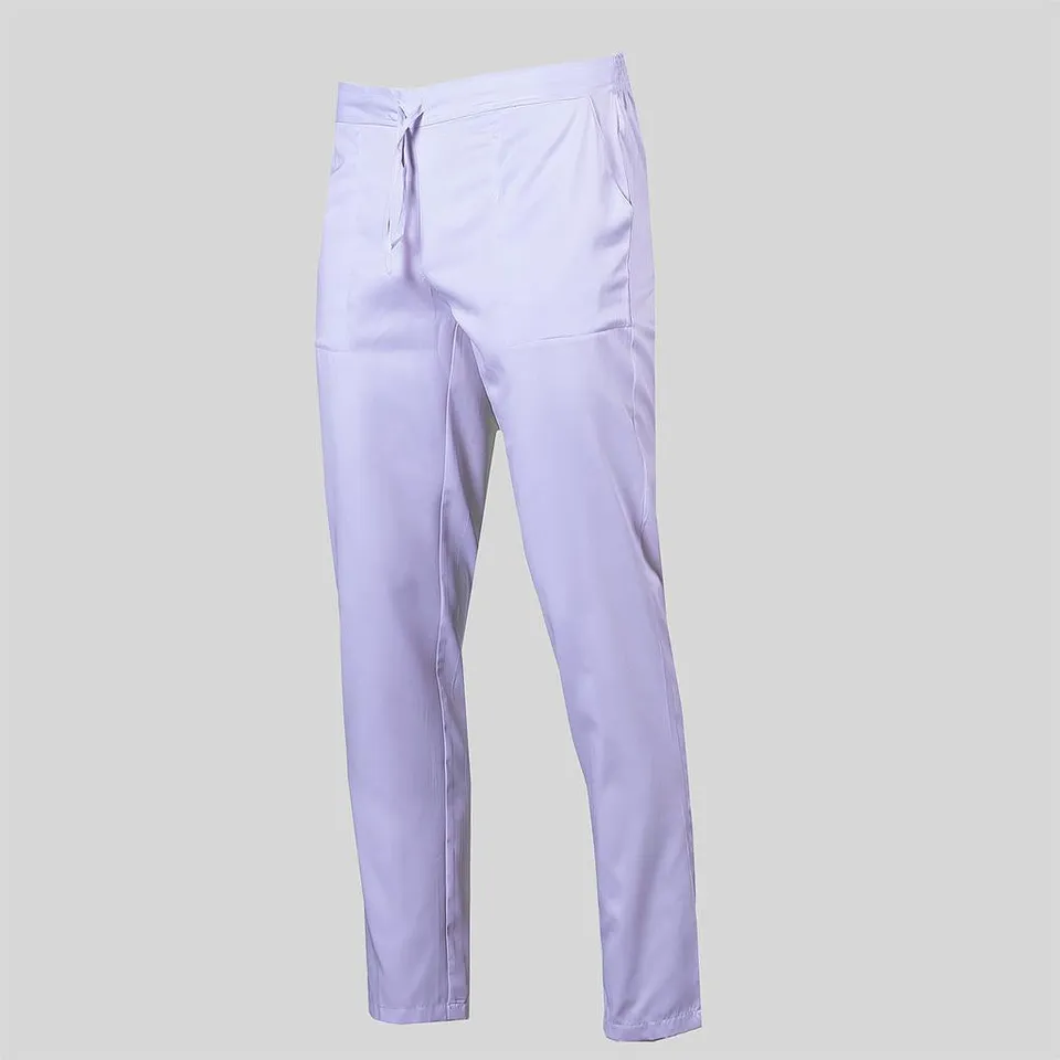 GARY'S Peach pantalon médical unisexe blanc déperlant