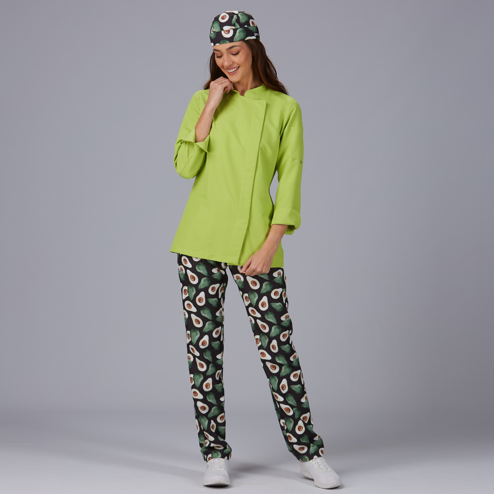 GARY'S pantalon microfibre imprimé avocado unisexe