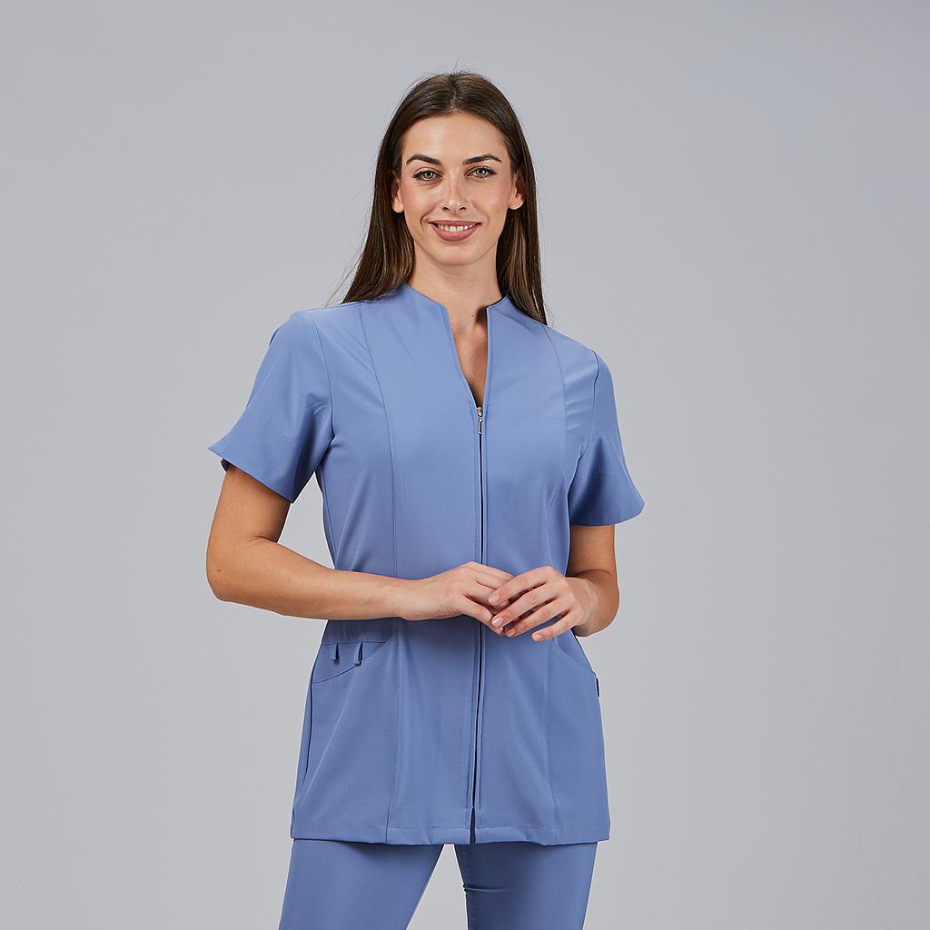 GARY'S Yanira blouse médicale femme noir microfibre