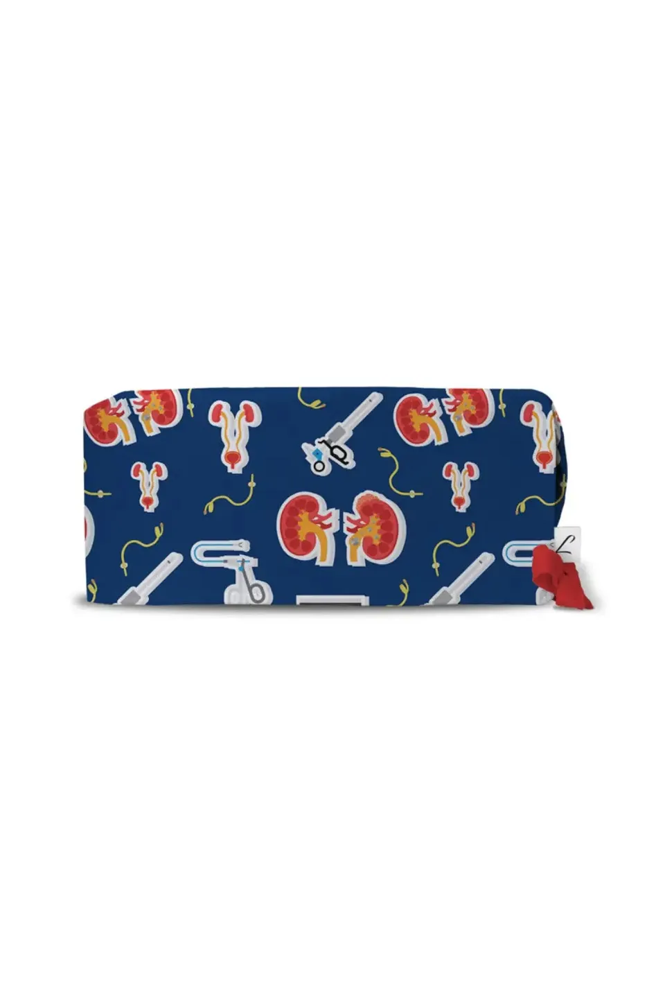 Aelin Paris calot de bloc bleu motifs urologie polyester