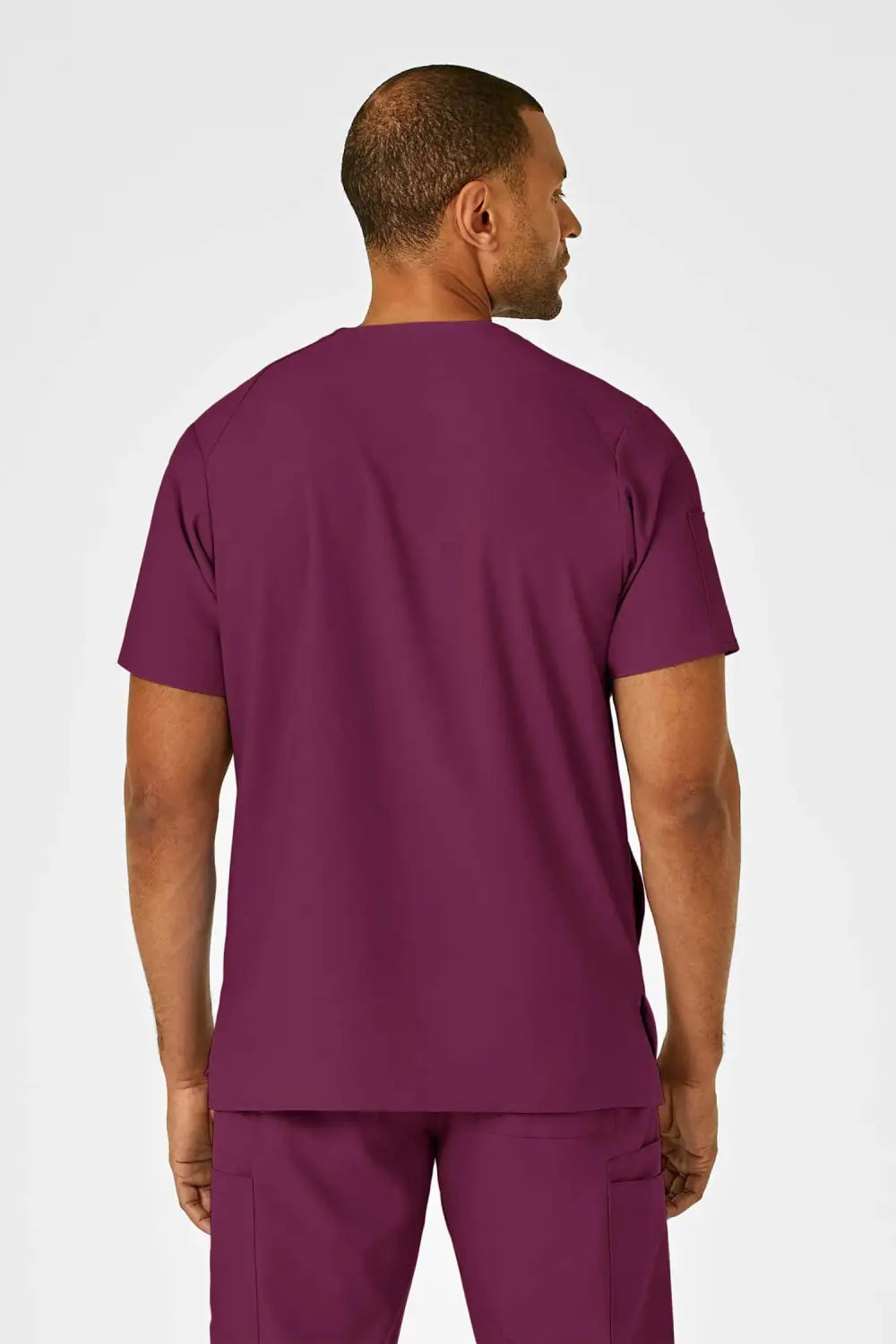 Aelin LUCA W123 tenue médicale homme bordeaux