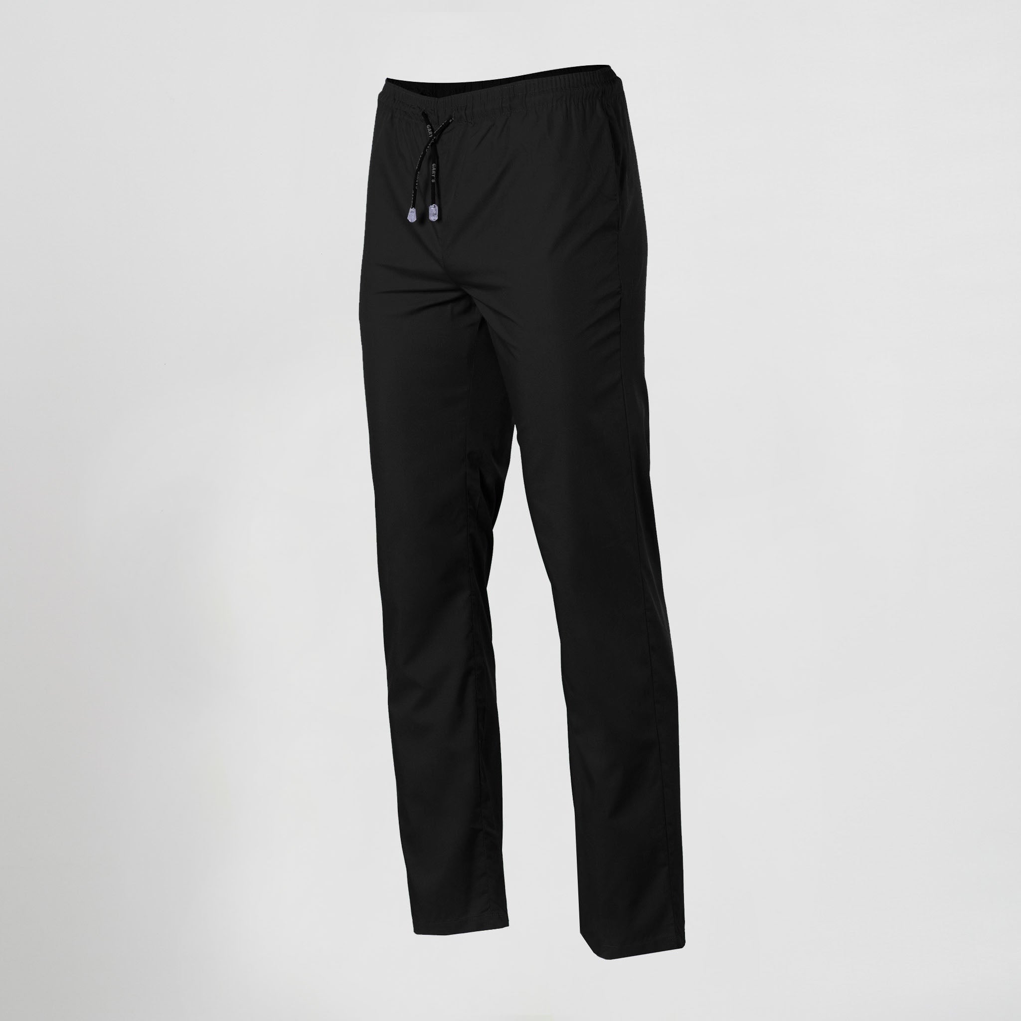 GARY'S pantalon cuisine élastique popeline noir