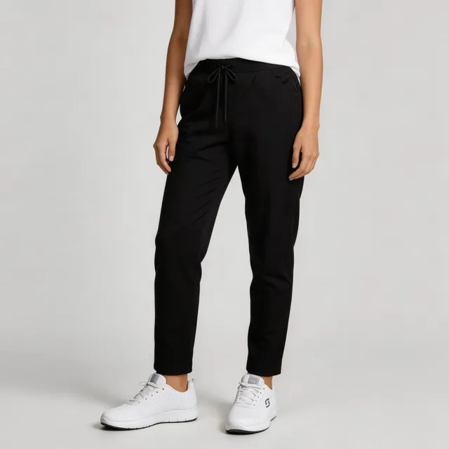 GARY'S Pants pantalon travail noir multipoches stretch