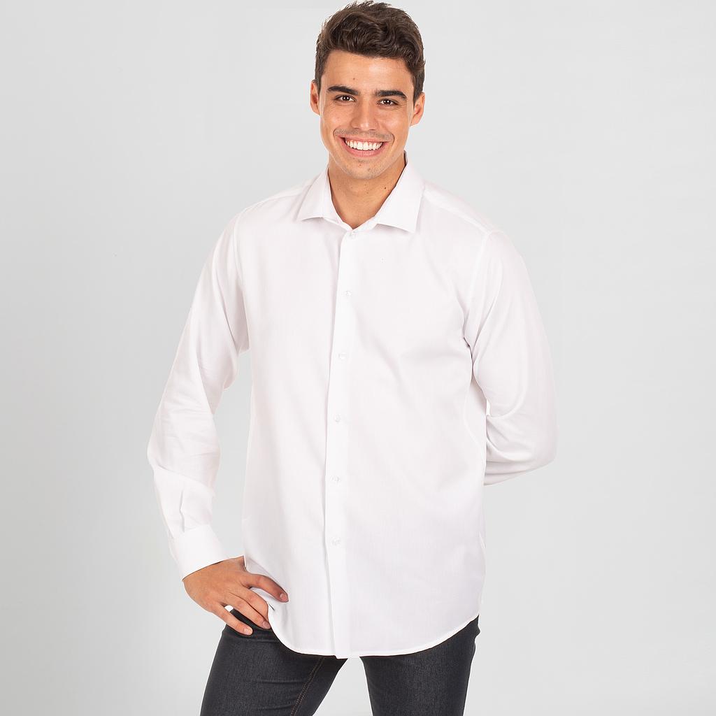 Gary's Piero chemise homme blanche 101 manches longues