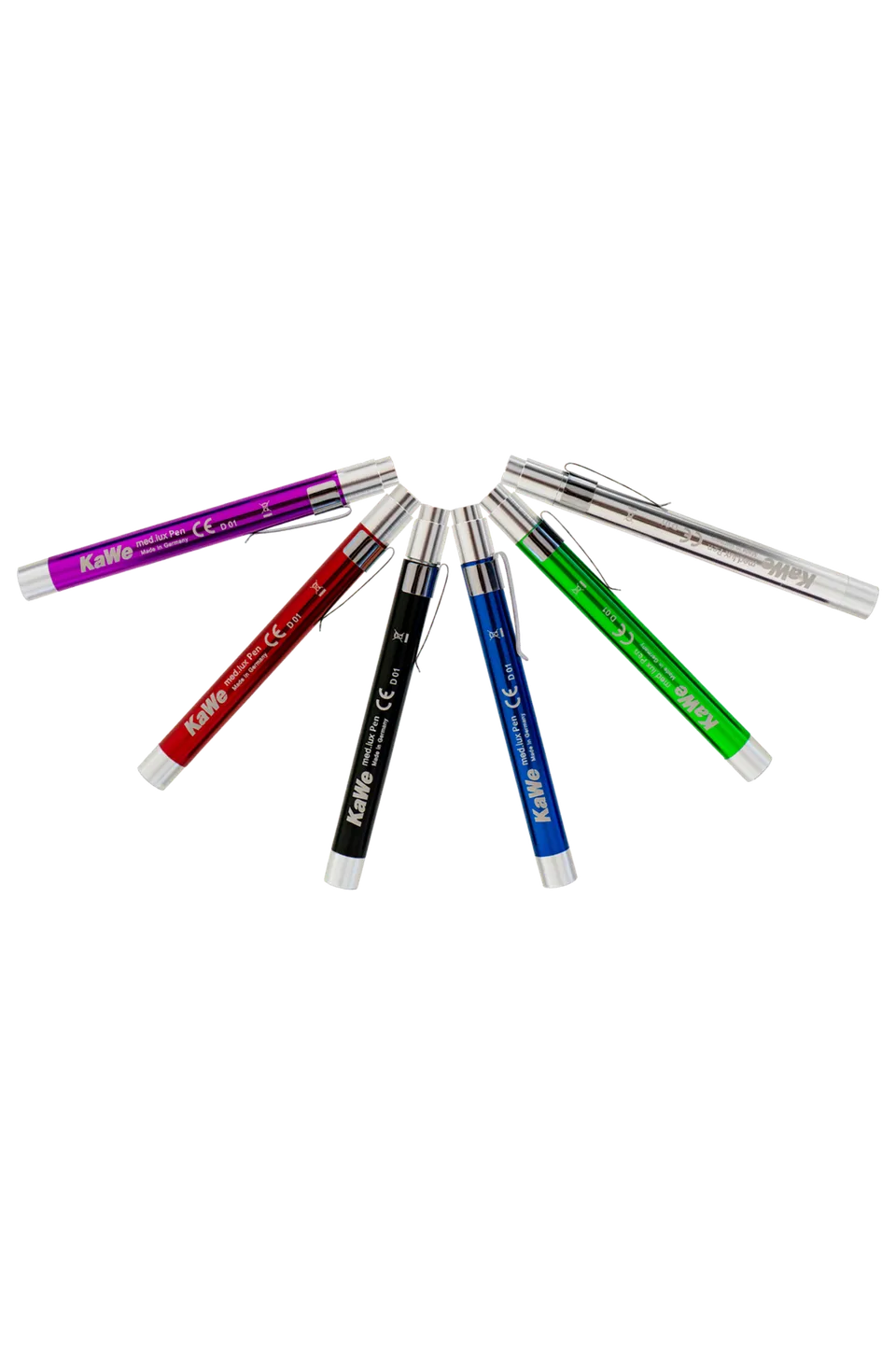 Enfermania Cliplight lampe pupillaire LED bleue métal
