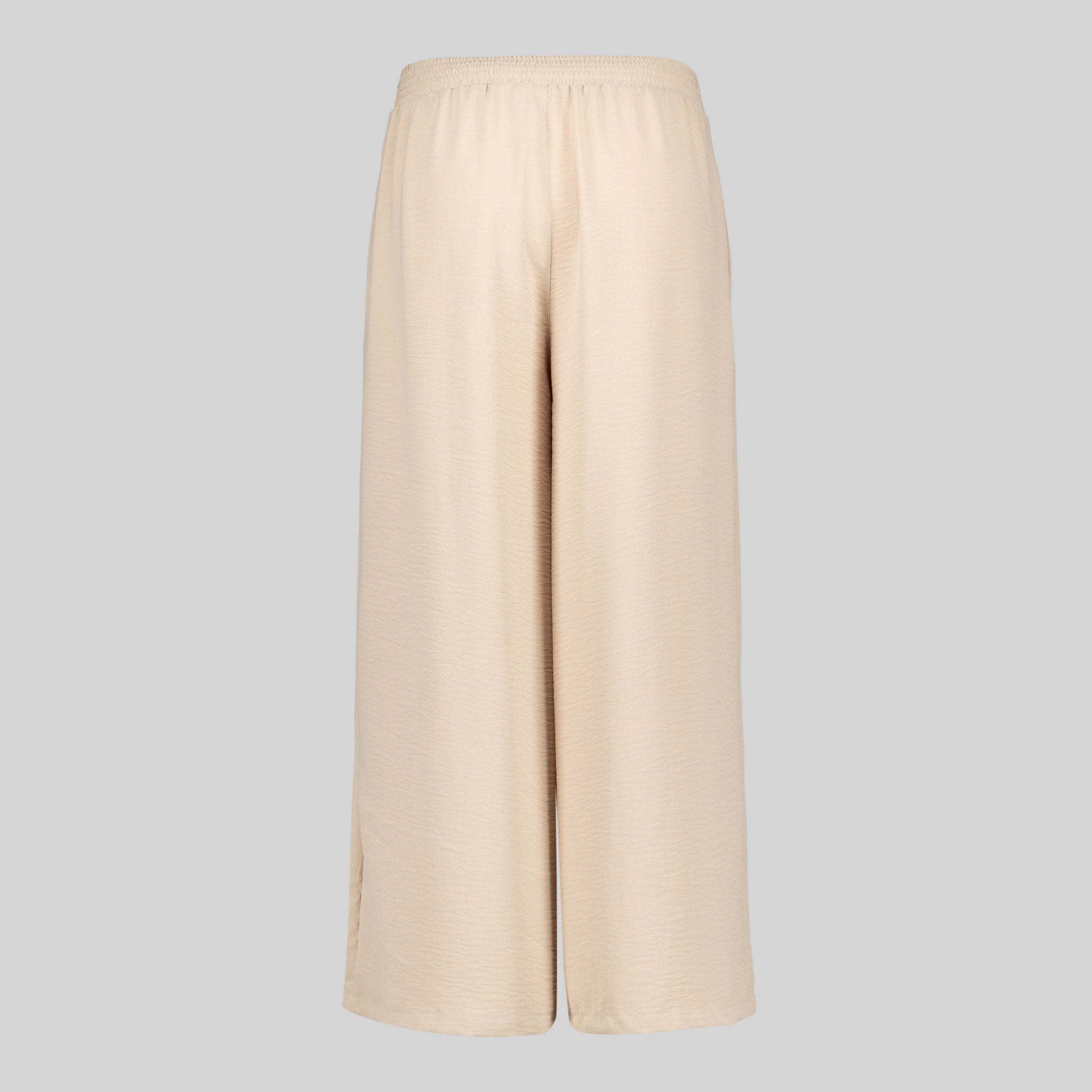 Gary's Pants Culotte Femme pantalon travail beige culotte large