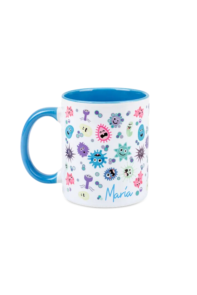 Enfermania Regalos Tasse céramique bleu clair 350 ml