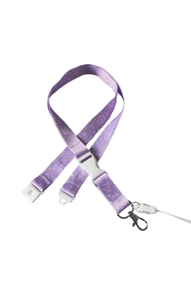 Enfermania Sweet Tour de Cou Lanyard Infirmière Aqua Rose
