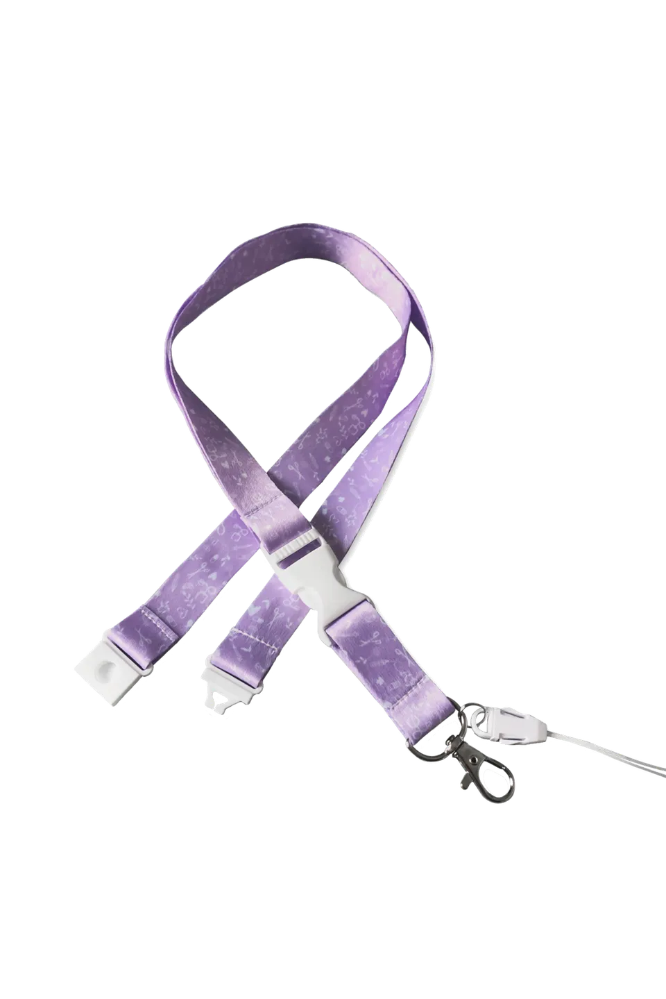 Enfermania Sweet Tour de Cou Lanyard Infirmière Aqua Rose