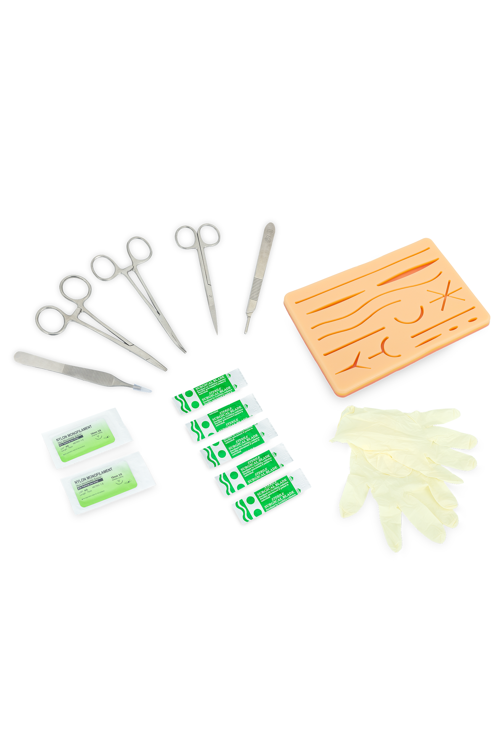Enfermania Instrumental Care Collection kit suture silicone