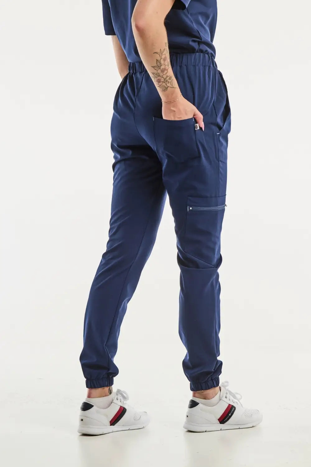 Aelin Slimfit NEW Pantalon Médical Bleu Marine 3 Poches
