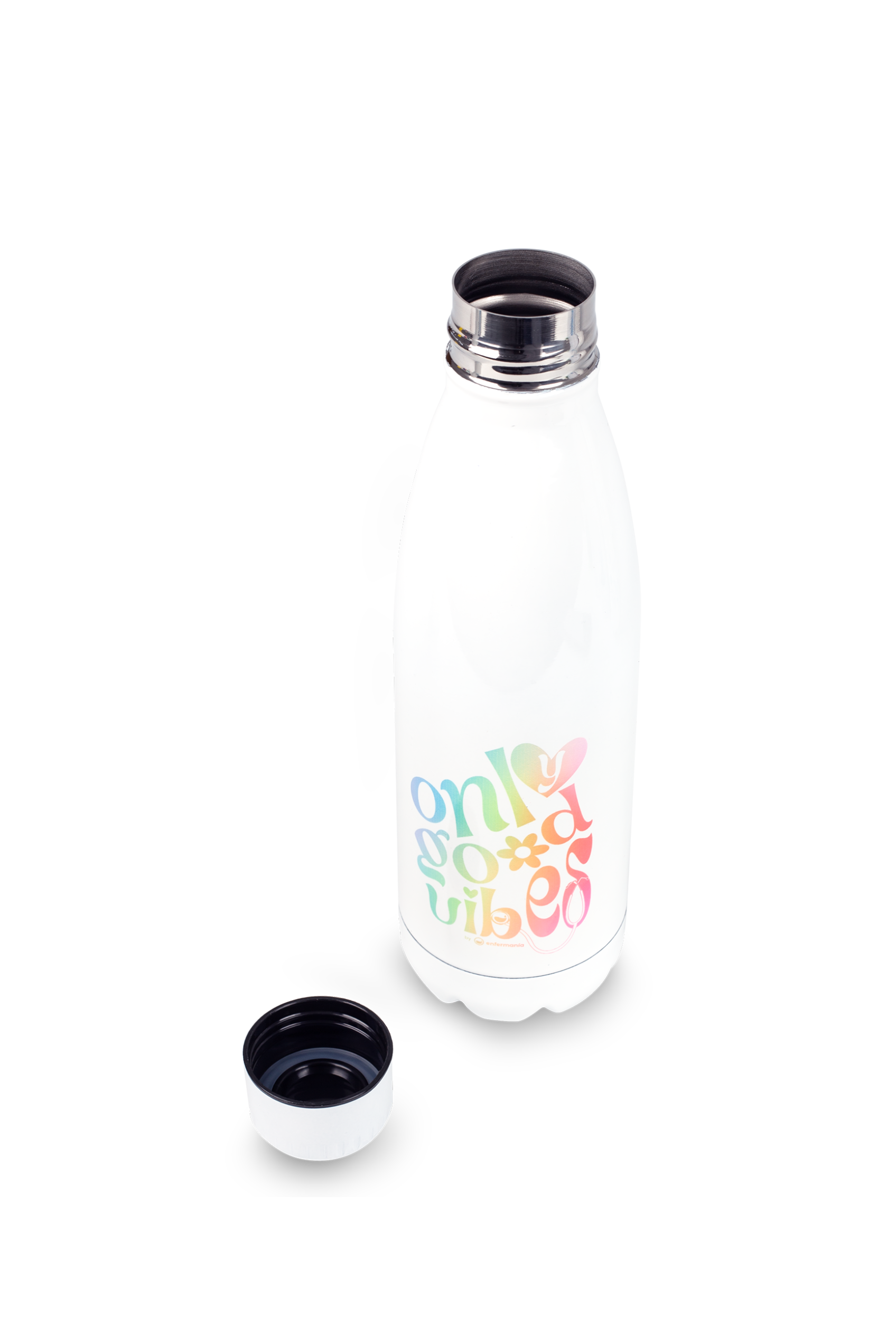Enfermania Good Vibes bouteille réutilisable 700 ml imprimée
