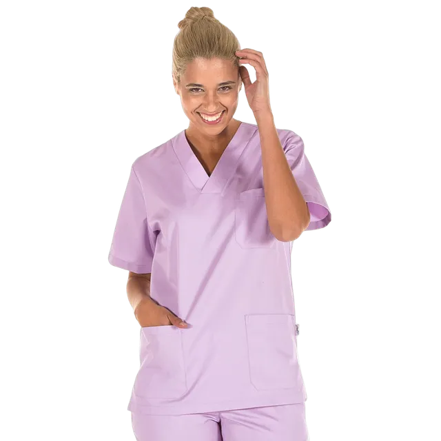 Enfermania Ropa blouse médicale col V blanc M