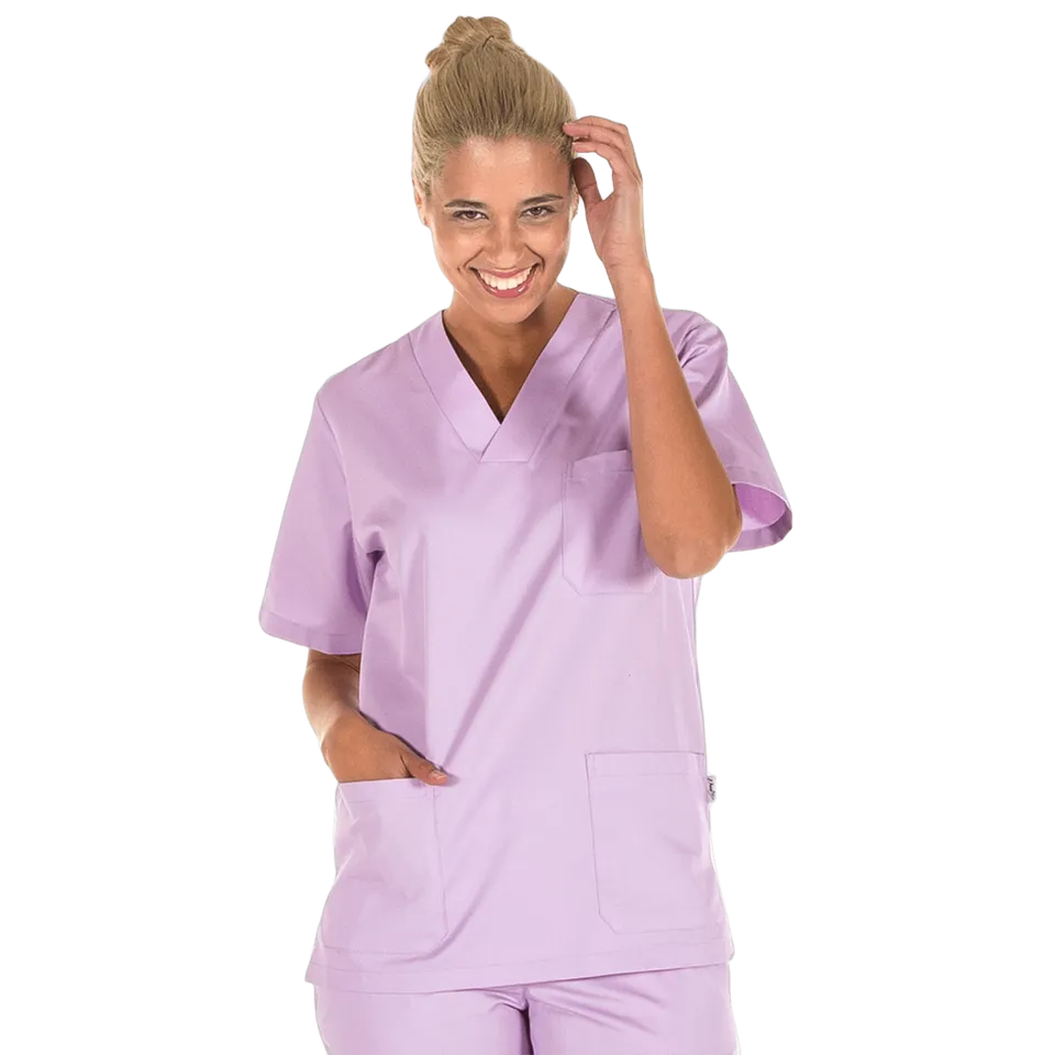 Enfermania Ropa blouse médicale col V blanc M