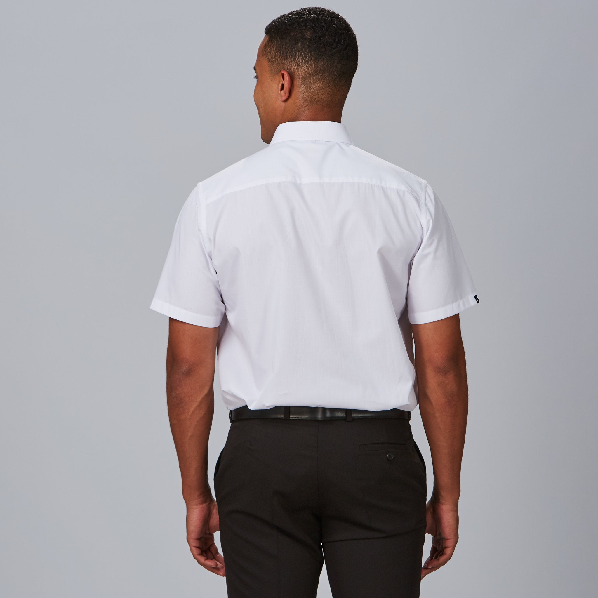 GARY'S Shirts chemisette homme slim noire stretch M