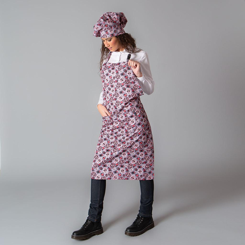 Gary's Aprons Tablier Bavette Coton Olivas 95x75cm Poche