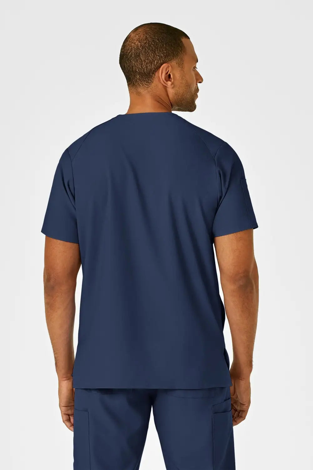 Aelin Luca W123 Tenue médicale homme bleu marine stretch