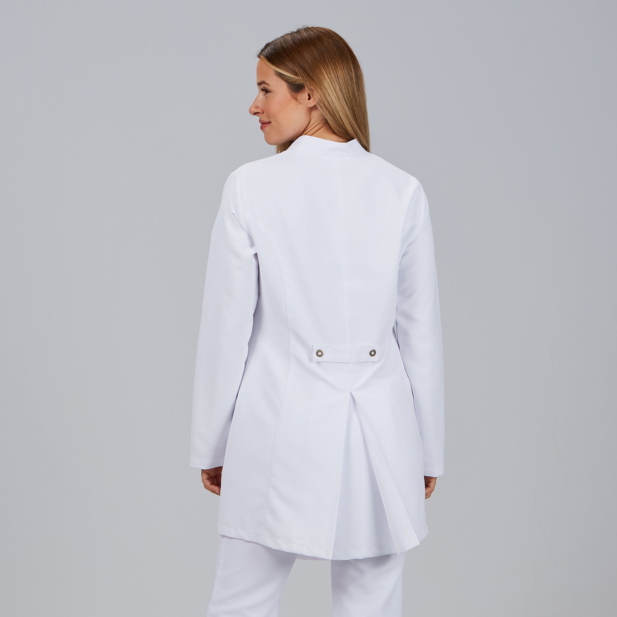 Gary's Priscila blouse médicale blanche femme col V poches