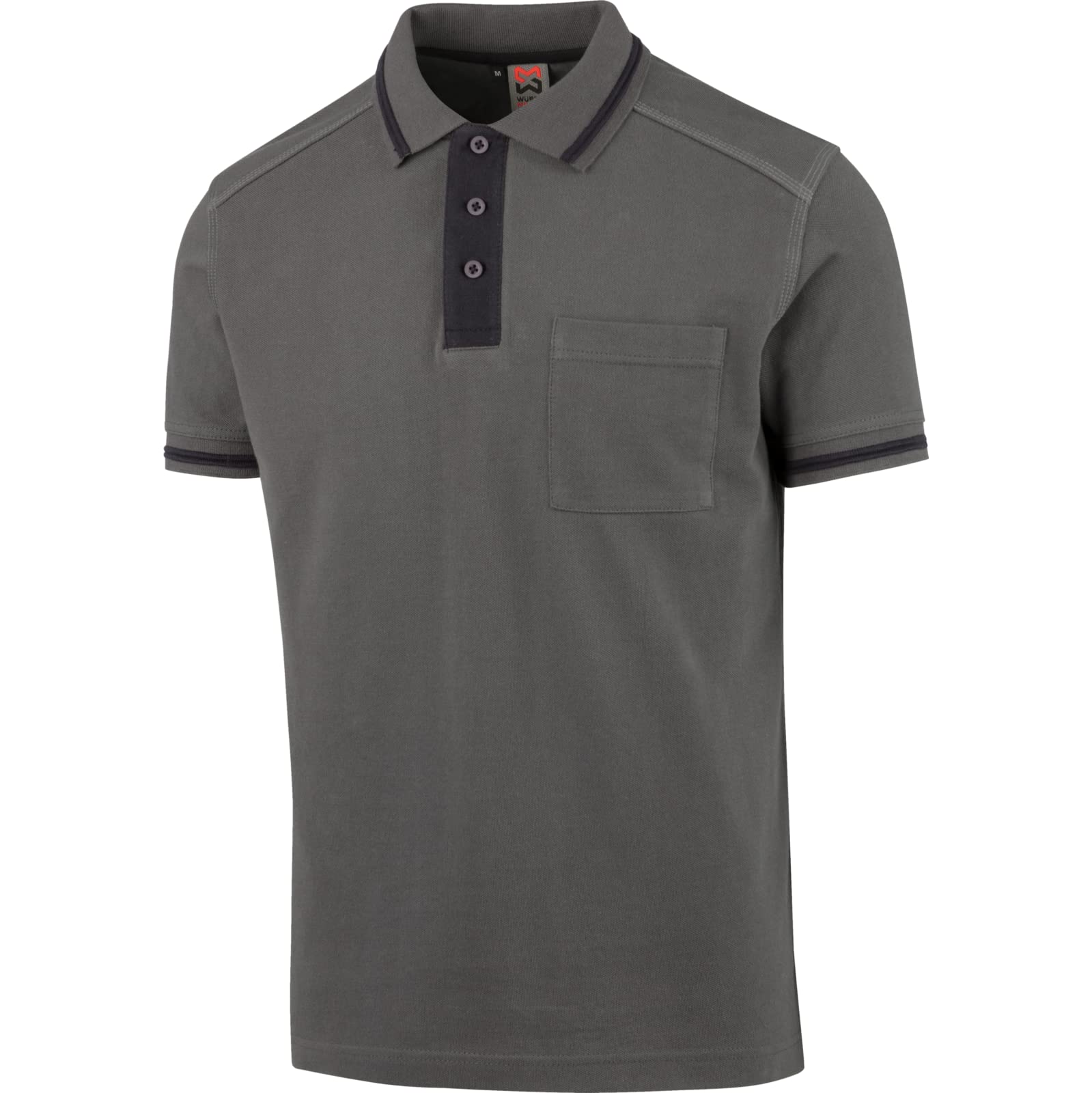 Würth MODYF Classic polo travail gris marine coton