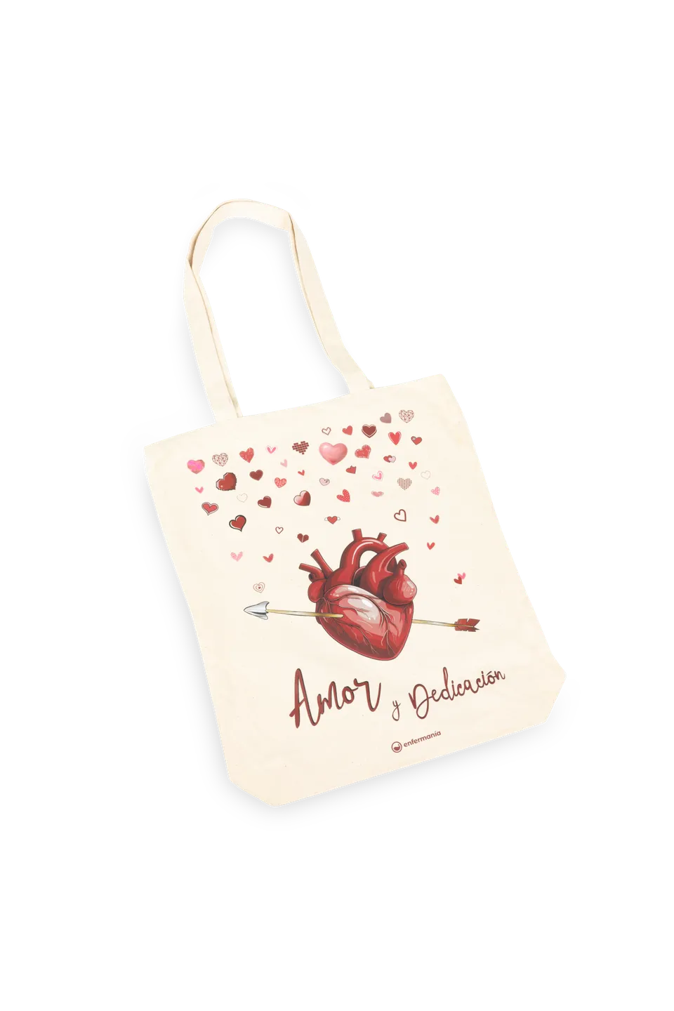 Enfermania Amor Propio sac tote en coton naturel 270 gr