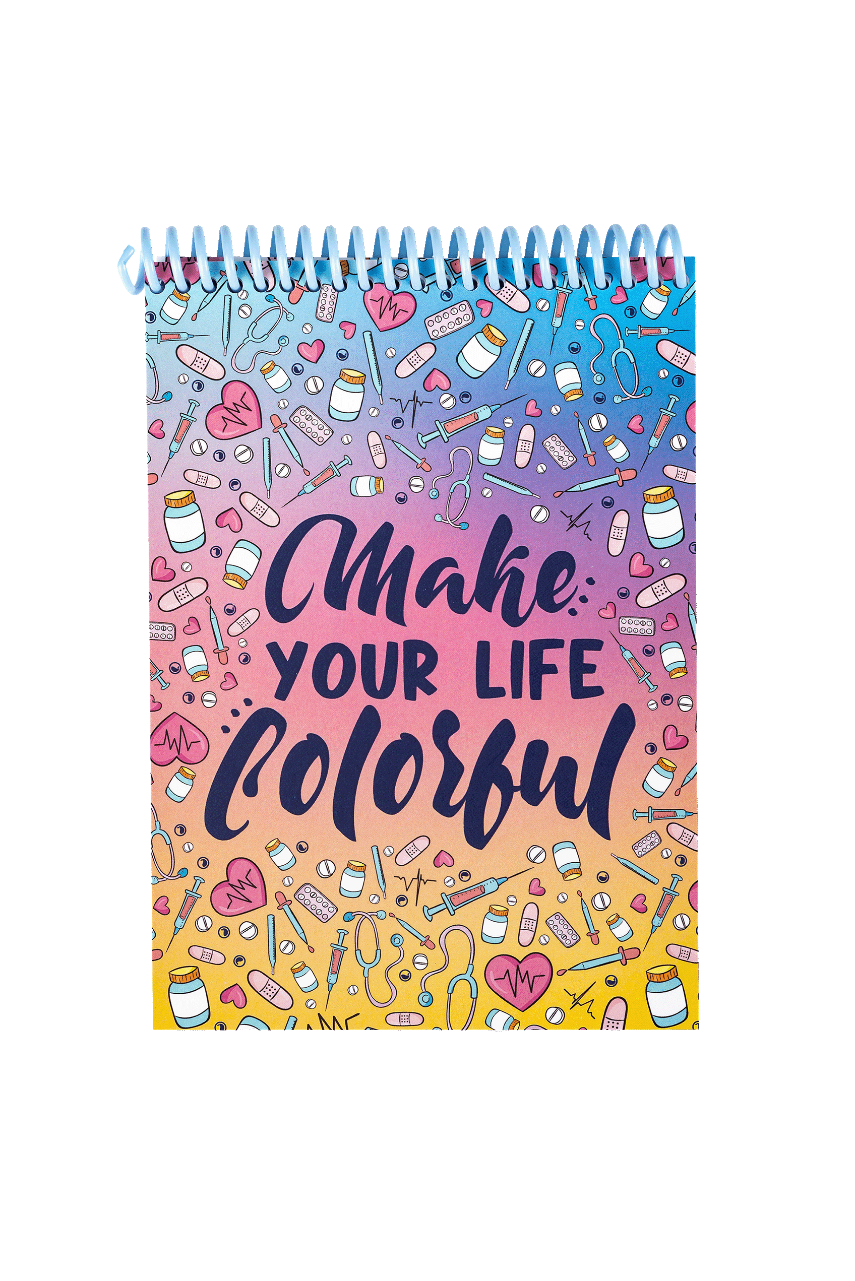 Enfermania Papelería Carnet A6 Colorful poche 50 pages