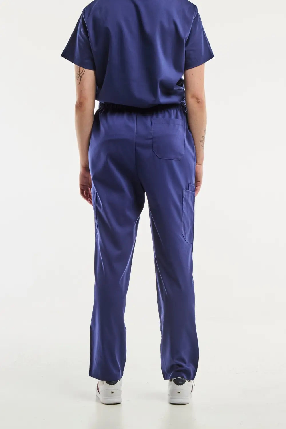Aelin EMMA Pantalon médical Bleu Marine Femme stretch