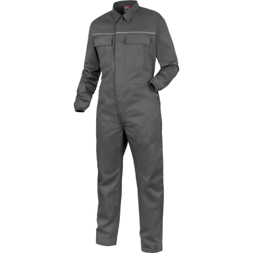 Würth MODYF Classic Combinaison Coton Grise Fermeture YKK
