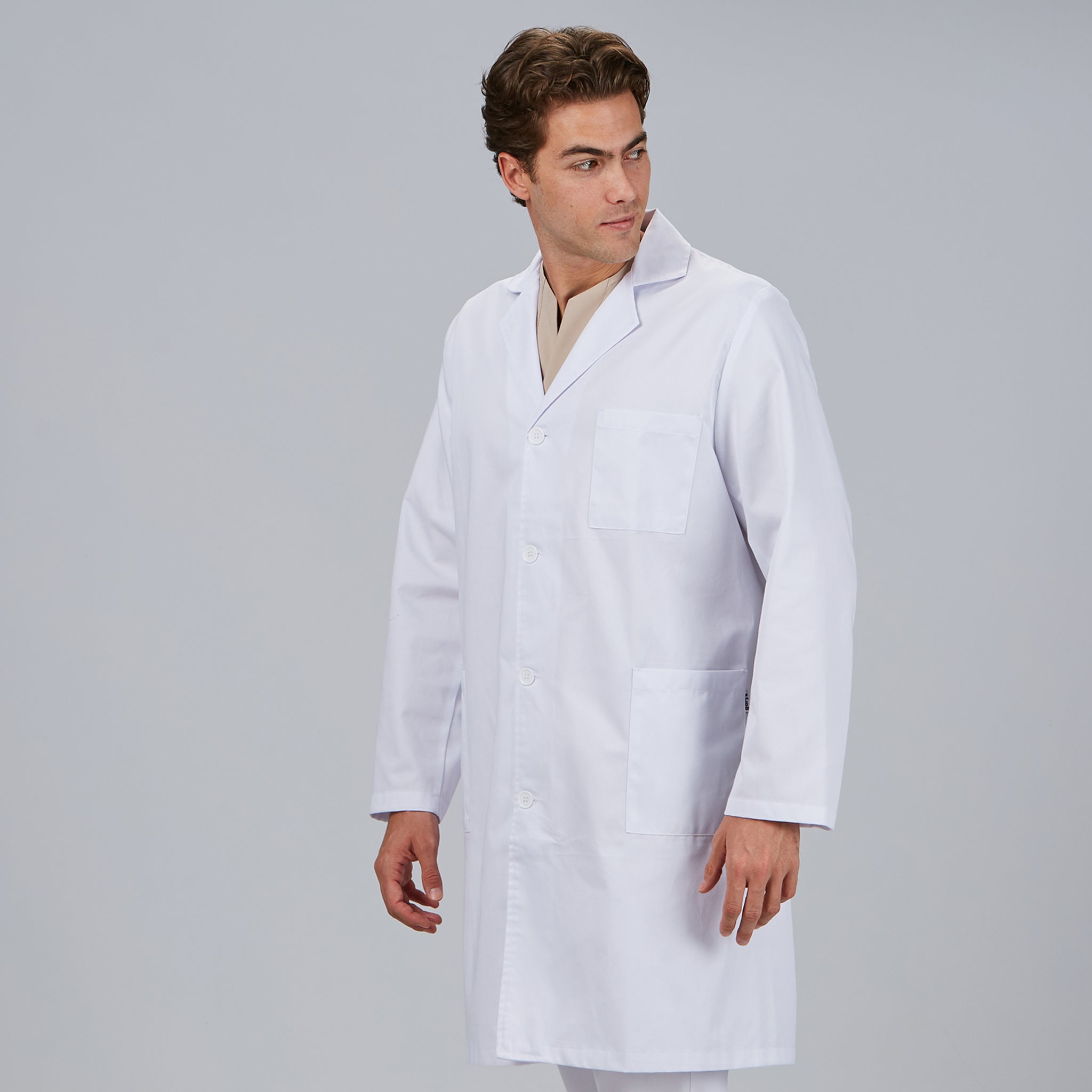 Gary's Robes 511101 Blouse médicale blanche twill