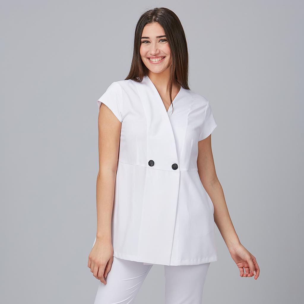 GARY'S Lirio Veste Femme Noire Manches Courtes