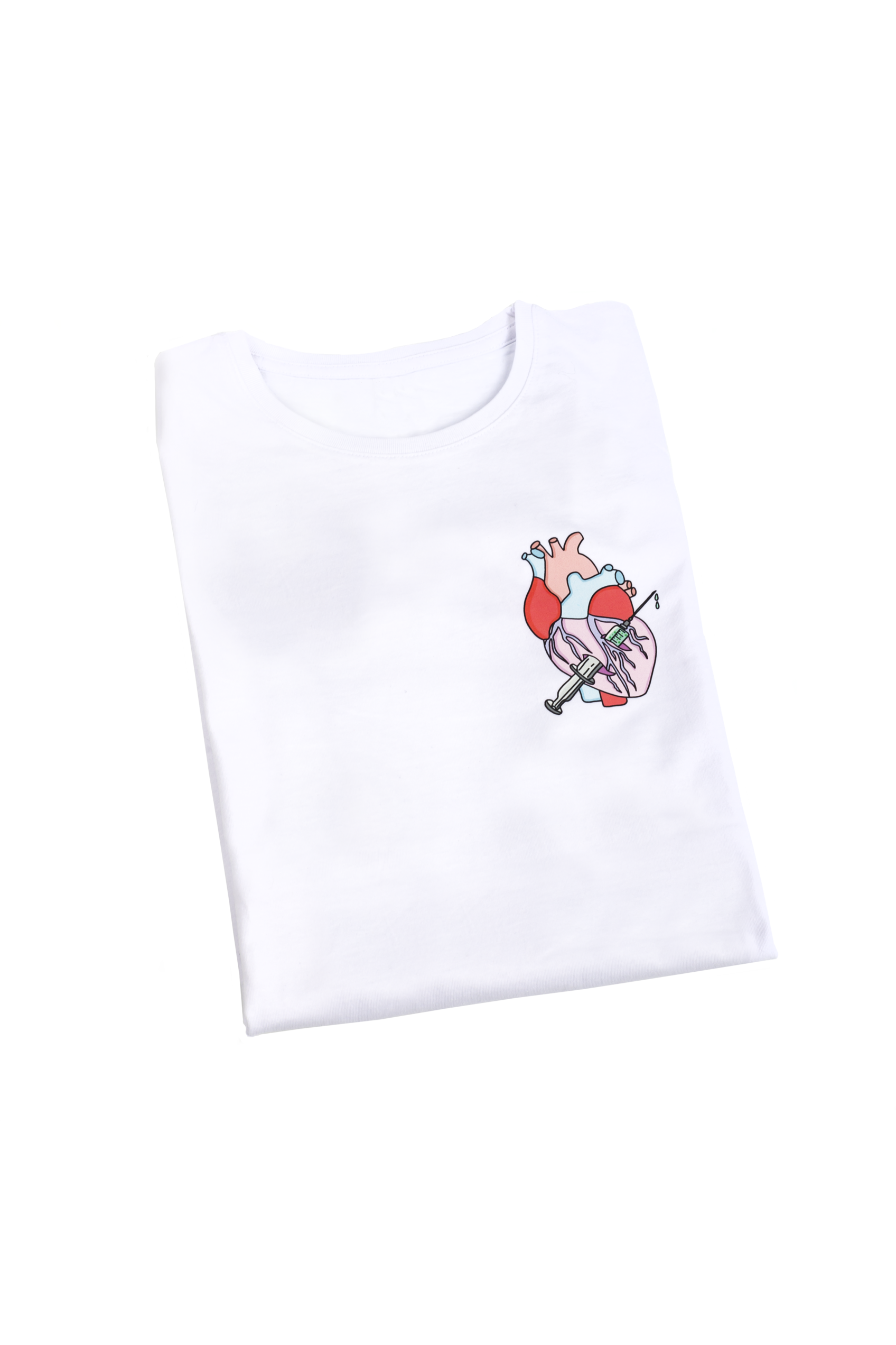 Enfermania Ropa Rebelheart t-shirt femme blanc coton