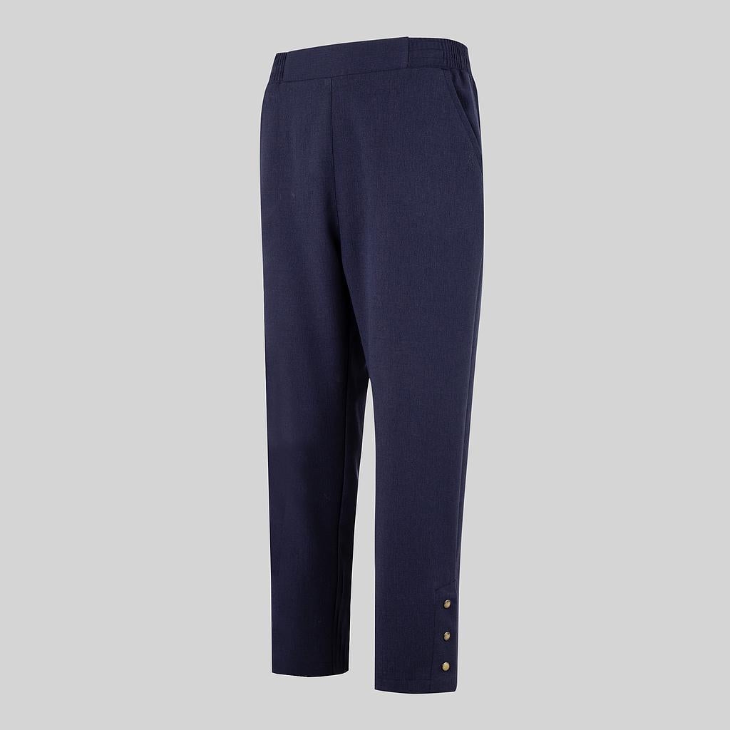 Gary's Pants Pantalon Capri Femme Noir X.Linen Poches